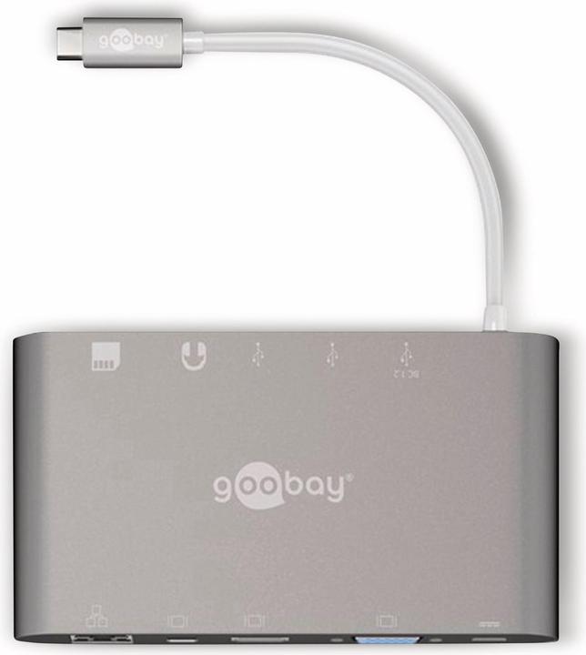 Immagine prodotto Goobay USB-C Multiport-Adapter (USB-C, 11 porte)