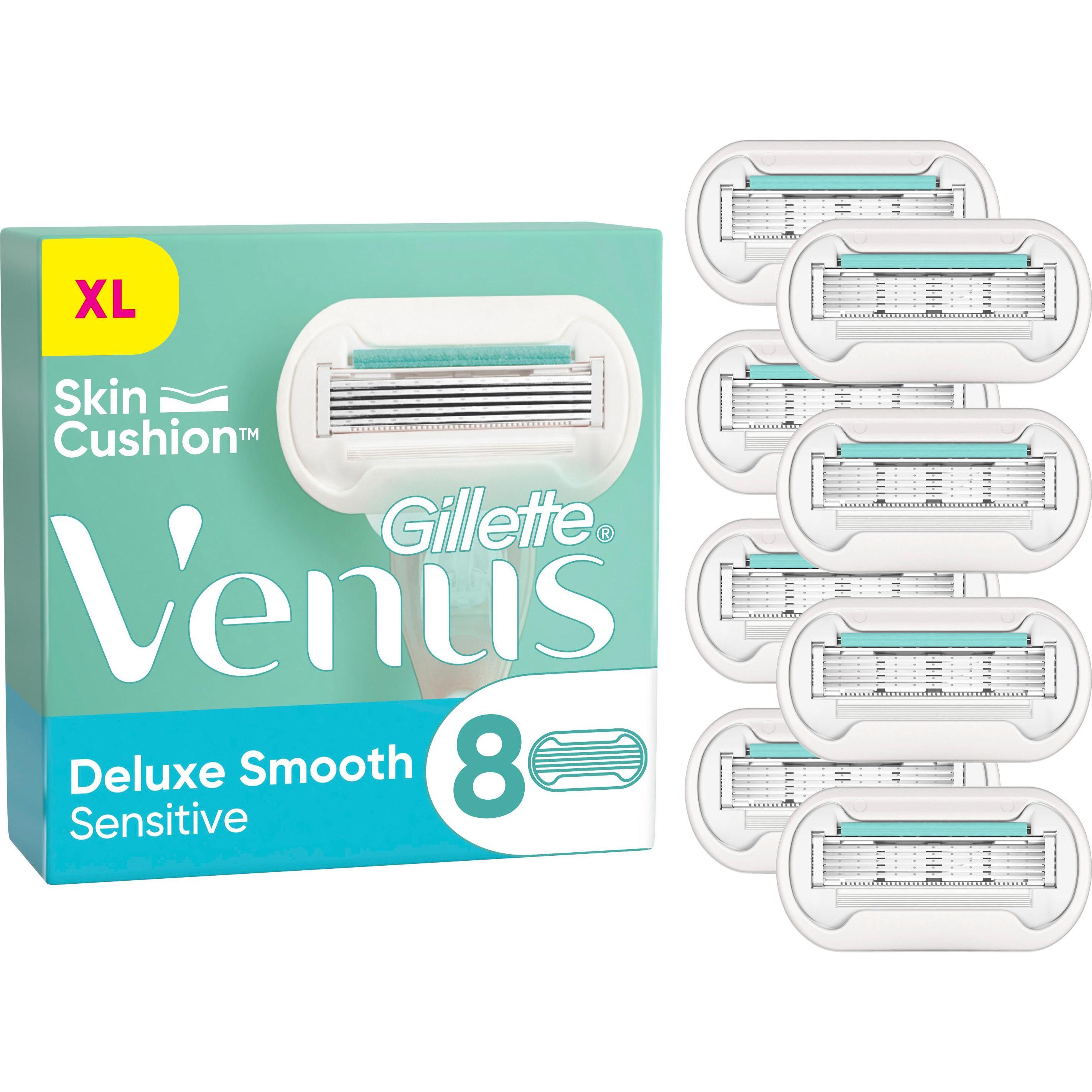 Gillette Venus, Rasierklingen, Deluxe Smooth Sensitive (8 x)