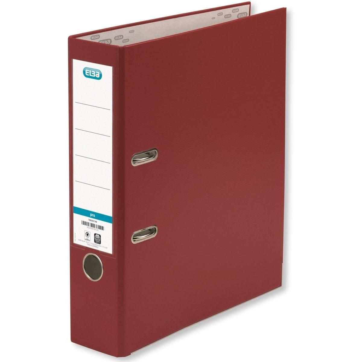 Elba, Ordner, smart Pro PP. Zweck: Lagerung, Material: Pappe, Innenfarbe: Grau. Breite: 285 mm, Höhe: 318 mm (A4, 80 mm,...