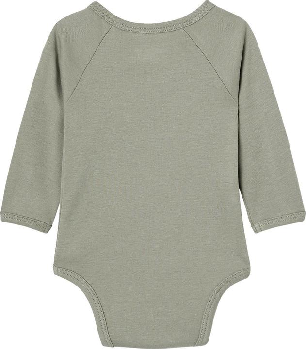 Actual product image Vertbaudet 5er-Pack Baby Langarm-Bodys mit Tieren, Bio-Baumwolle (74)