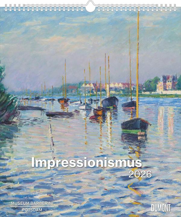 Impressionismus 2026 – Kunstkalender – Museum Barberini – Wandkalender im Format 34,5 x 40 cm – (No binding, German, French, English)