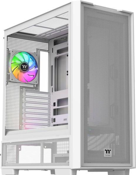 Actual product image Thermaltake Tt S380 TG ARGB Snow White (ATX, mATX, Mini-ITX)
