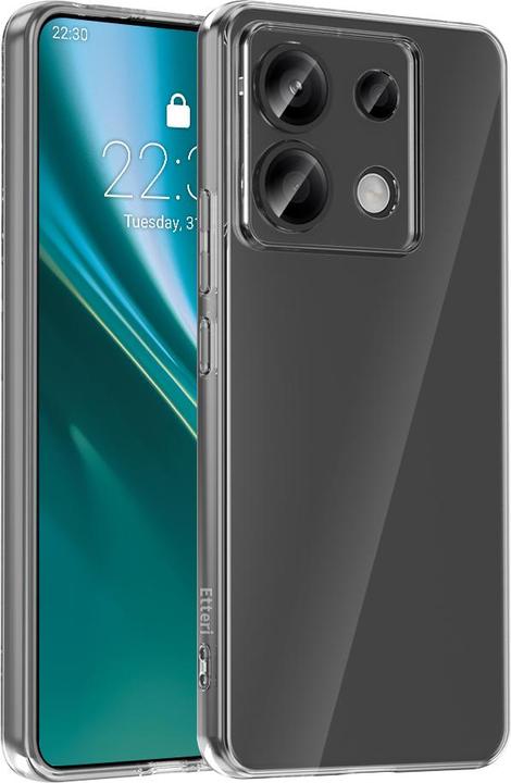 Actual product image Etteri Clear case for Xiaomi Redmi Note 13 Pro 5G (Xiaomi Redmi Note 13 Pro 5G)