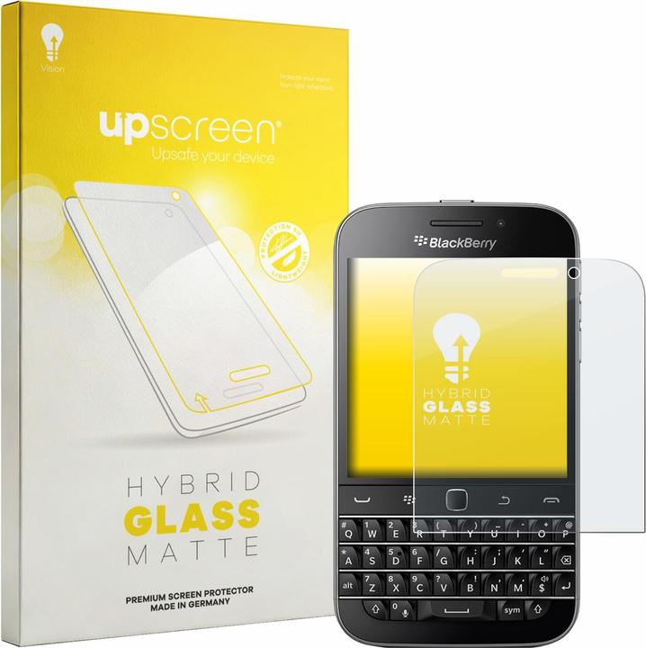Produktbild upscreen Entspiegelungs Schutzglas für Blackberry Classic Q20 Schutzfolie Panzer Folie Glas Display Schutz (1 Stk., Blackberry Classic Q20)