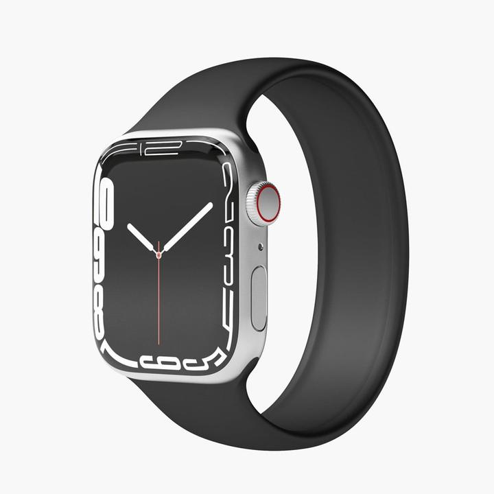 Produktbild Vonmählen Solo Loop Case 2 Band L Black 42/44/45/49mm (42 mm, 44 mm, 45 mm, 49 mm, Silicone)