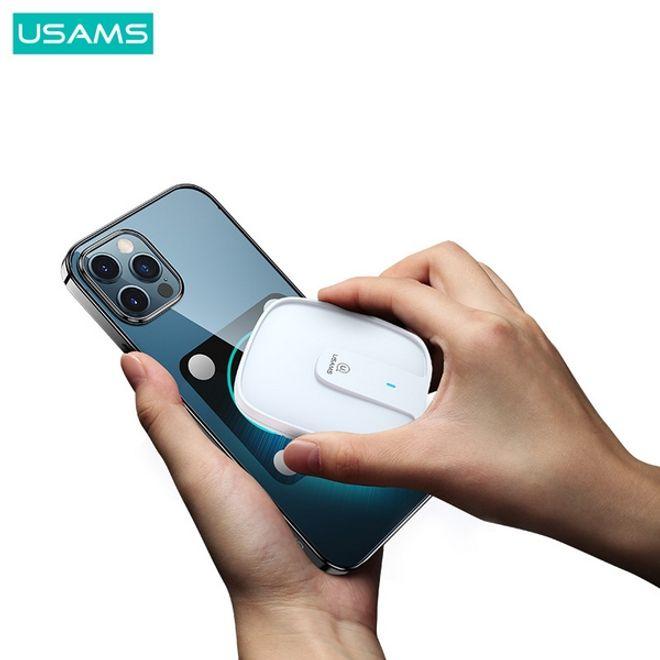 Image du produit Usams Chargeur magnétique sans fil rapide ultra-mince (15 W)