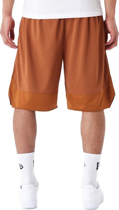 Produktbild New Era Overized Mesh Basketball Shorts earth brown - XL (XL)