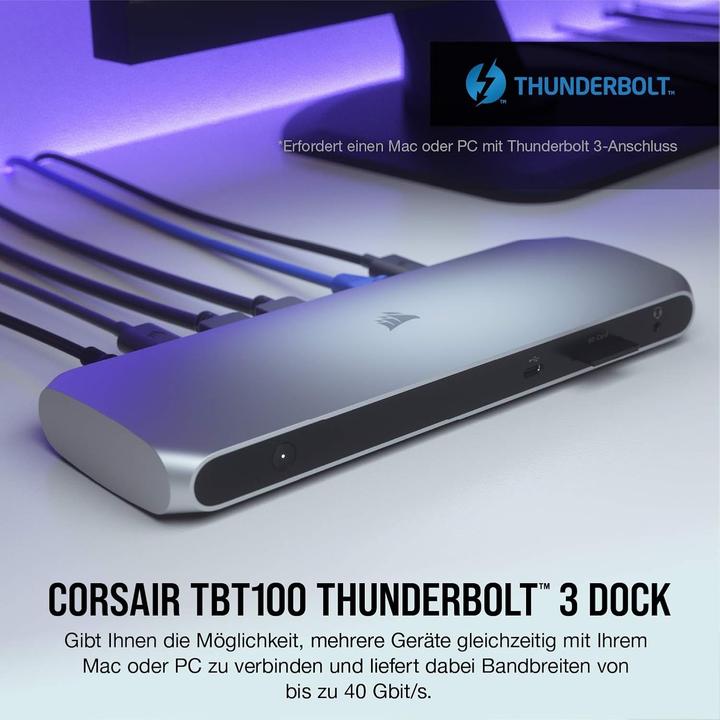 Actual product image Corsair TBT100 (Thunderbolt, 9 ports)