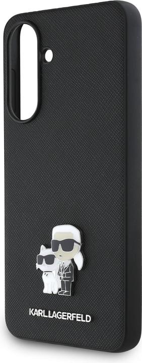 Produktbild Karl Lagerfeld Case Saffiano w/ K&C Metal Logo for Samsung Galaxy A36 black (Samsung Galaxy A36)