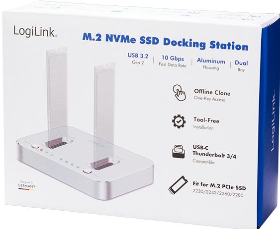 Produktbild LogiLink QP0033 (USB-C, 2 Ports)