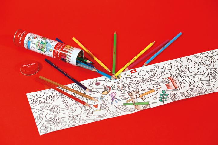 Produktbild Caran d'Ache Swisscolor Metalldose Farbstifte (18 x)