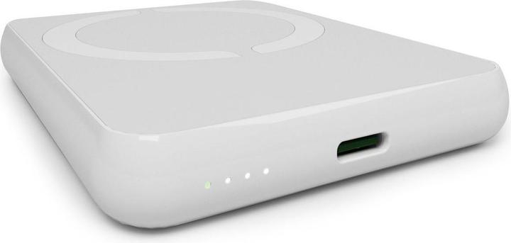 Actual product image Puro Powerbank Powerbank Power Mag 5000mAh 20W Power Delivery USB-C - biały (5000 mAh, 20 W)