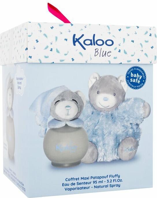 Produktbild Kaloo Blue by Eau de Senteur Spray (Alcohol Free) + Free Fluffy Bear 95 ml (Eau de Toilette, 95 ml)