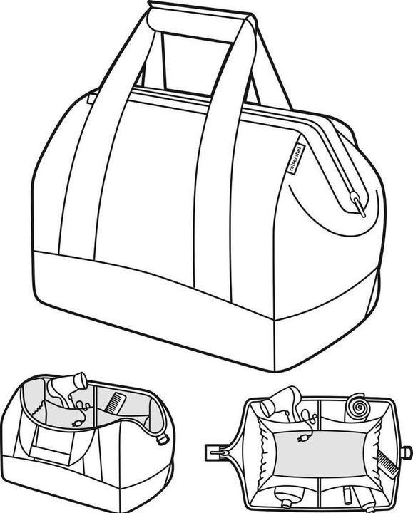 Immagine prodotto reisenthel Borsa a tracolla Allrounder M Herringbone Sand