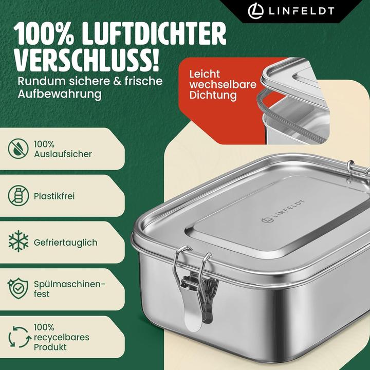 Produktbild Linfeldt Brotdose mit 3 Fächern