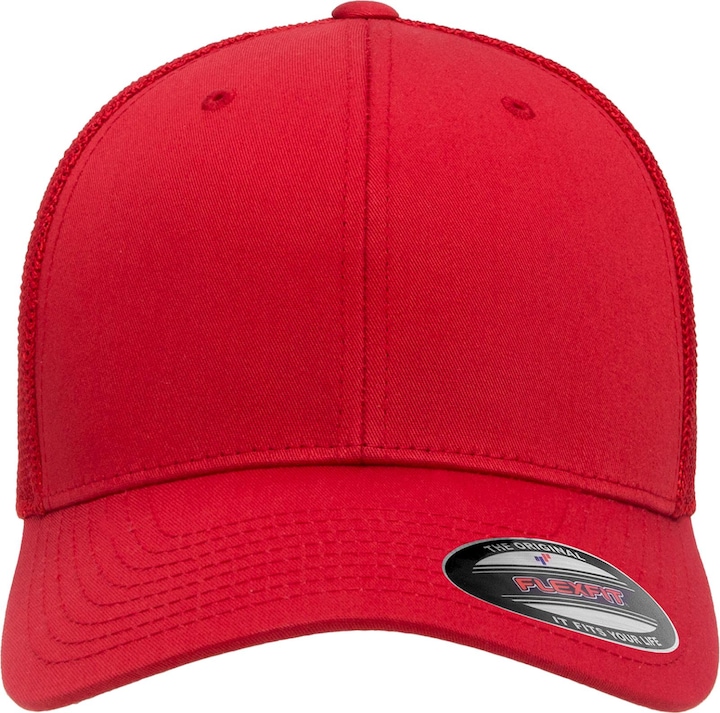 Actual product image Yupoong Unisex Adult Flexfit Mesh Trucker Cap (S/M)