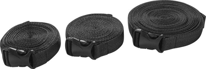 Produktbild Walser Spanngurt Set für Autoplanen 3 Stück schwarz