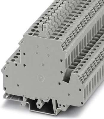 Phoenix Contact Bornier de traversée UKK 5-T Gris 50 pcs.