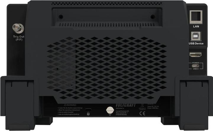 Voltcraft DOV1254 LA Digital-Oszilloskop 125 MHz 4-Kanal 1.25 GSa/s 100 Mpts 12 (CAT II)