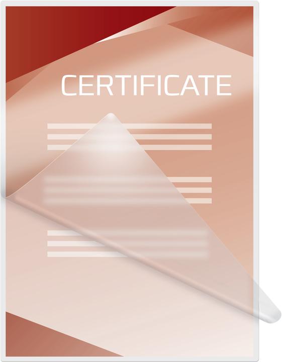 Produktbild GBC DOCUMENT POUCH - Heisslaminier-Folientaschen (A4, 50 Stück, 250 µm)