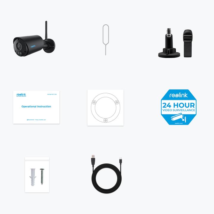 Image du produit Reolink Argus Series B320 Batterie-WiFi (2304 x 1296 Pixels)