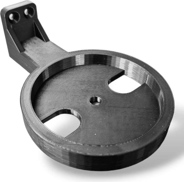 Actual product image Light Solutions Wall mount for Netatmo Rain Gauge