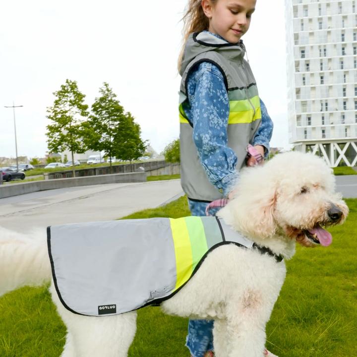 Actual product image Gofluo Moonlight reflective dog waistcoat (XS, Dog vest)