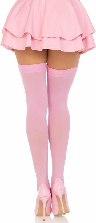 Actual product image Leg Avenue Nylon Top Height Pink (One size)