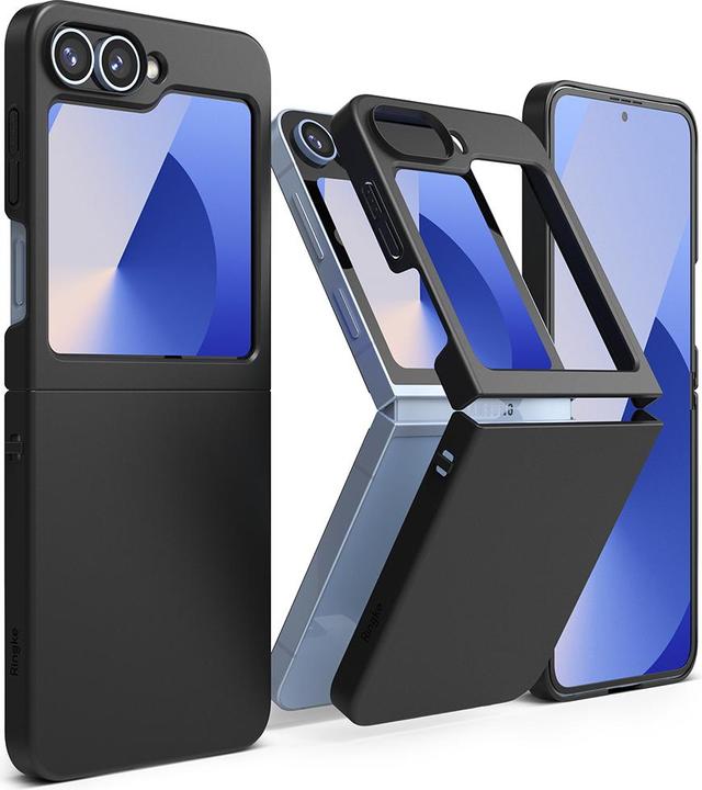 Produktbild Ringke Case for Galaxy Z Flip 6 SLIM BLACK (Samsung Galaxy Z Flip6, Samsung Galaxy Z Flip7 FE)