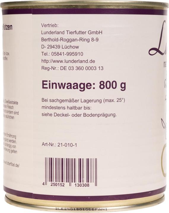 Image du produit Lunderland Boîte de panse (Adulte, 1 pcs, 900 g)