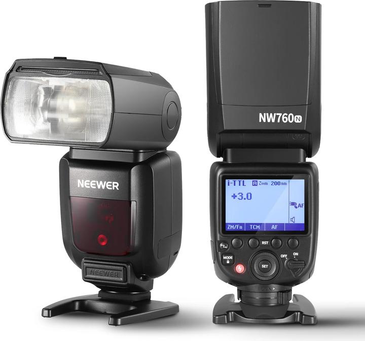 Actual product image Neewer NW760-N TTL Flash Speedlite (Plug-on flash, Nikon)