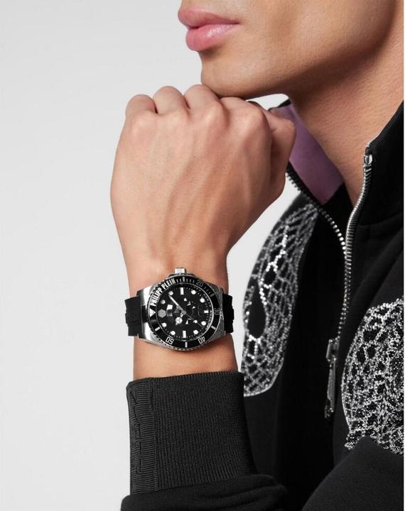 Actual product image Philipp Plein PWOAA0122 The $kull Diver 44mm 10ATM (44 mm)