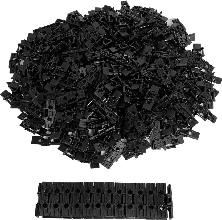 Image du produit LEGO Chaîne maillons grand noir - chenille, excavatrice, lien, bande de roulement, technologie - 57 (57518, LEGO Accessoires)
