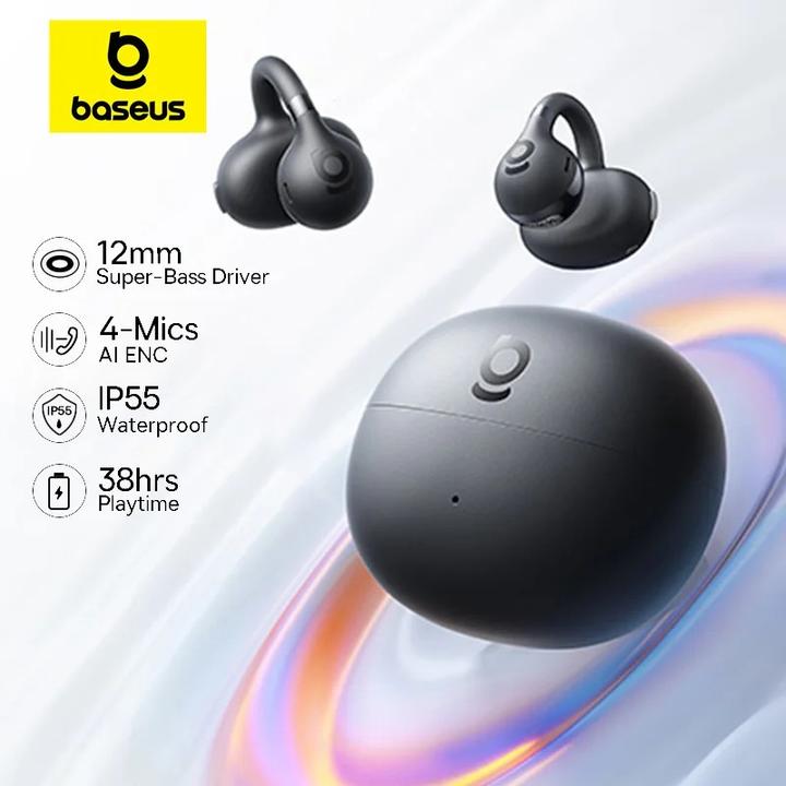 Productafbeelding Baseus Bass BC1 Open Earbuds TWS Bl (7.50 h, Draadloze)