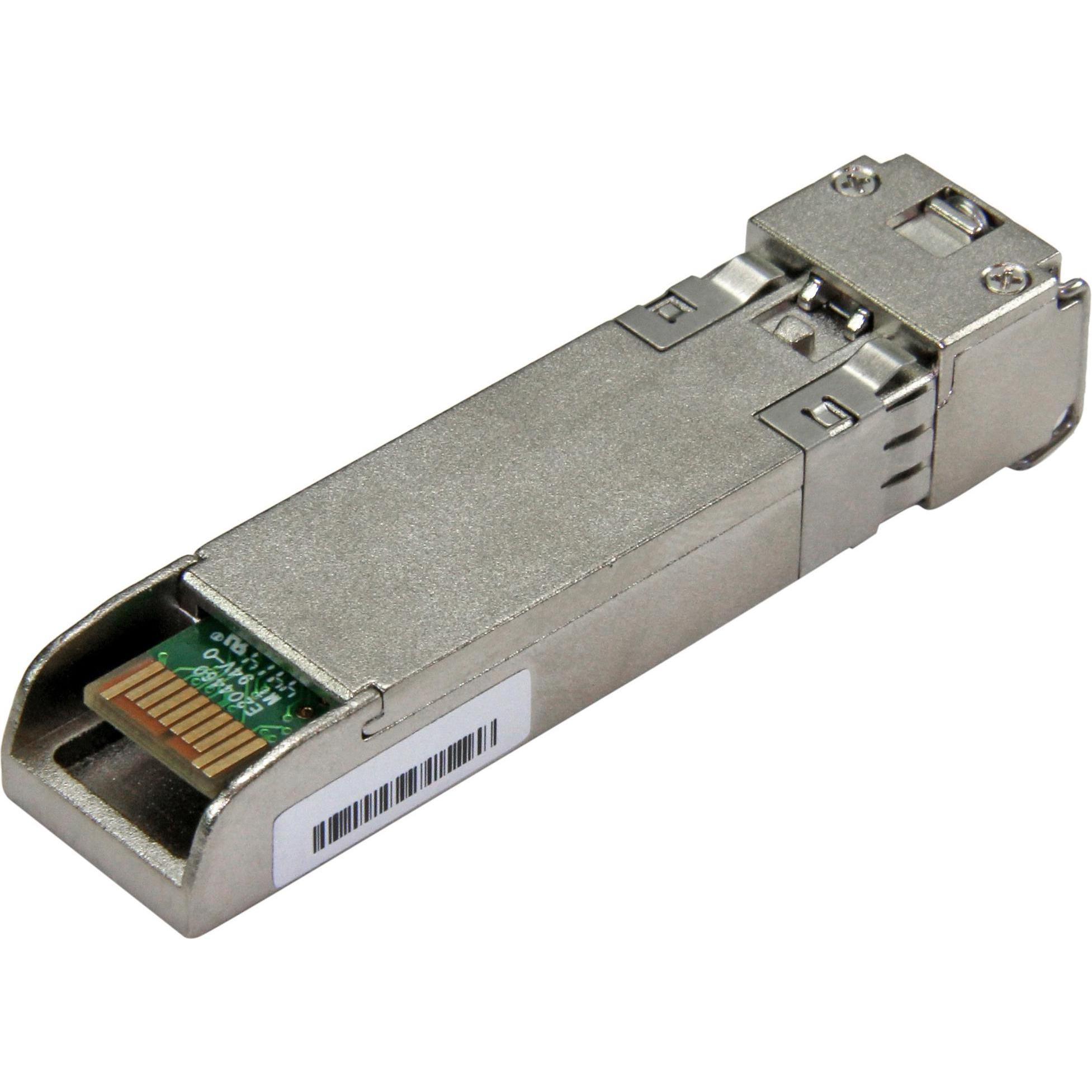 StarTech MSA Compliant SFP+ Transceiver Module -, Transceiver, Silber