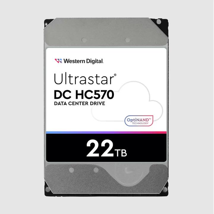 Actual product image WD Ultrastar DC HC570 (22 TB, 3.5")