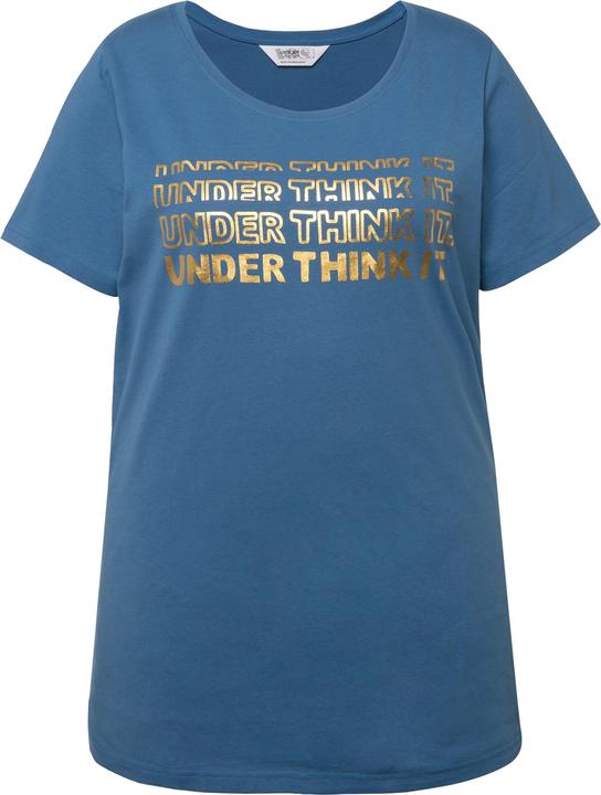 Image du produit Angel of Style T-shirt à message imprimé, col rond et manches courtes (42)