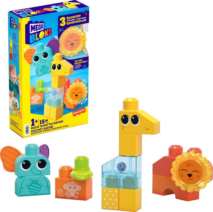 Image du produit Mattel Safari Des Sens A Construire