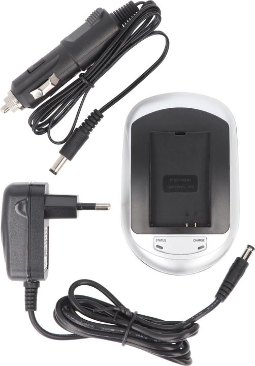 Actual product image AccuCell Ladegerät passend für Samsung SMX-C10, -C14, IA-BH130 (Camera battery charger)
