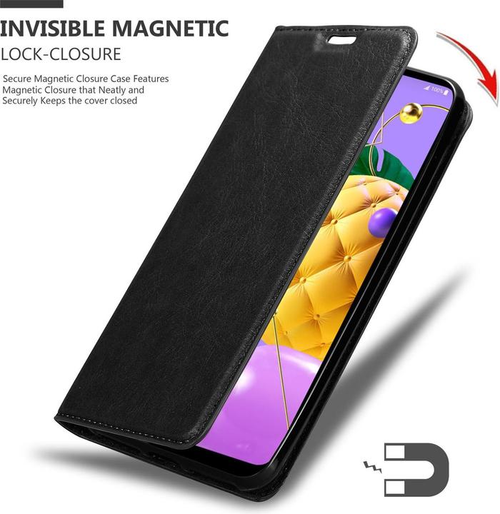 Productafbeelding Cadorabo Boek Onzichtbare Magneethoes (LG K52)