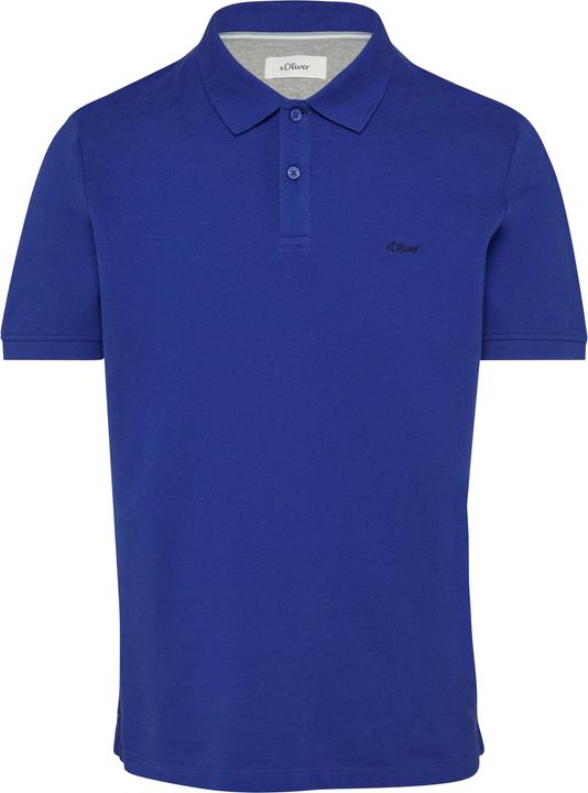 Produktbild S.Oliver Polo-Shirt Poloshirt aus Baumwollpiqué (S)