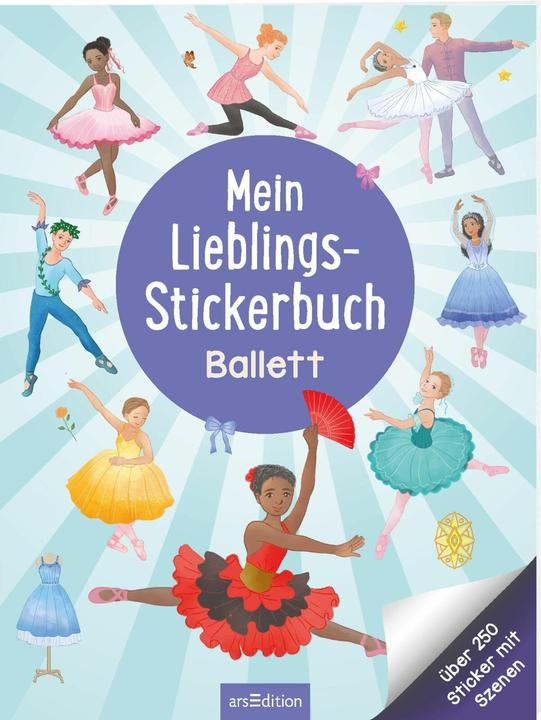 Produktbild Mein Lieblings-Stickerbuch - Ballett