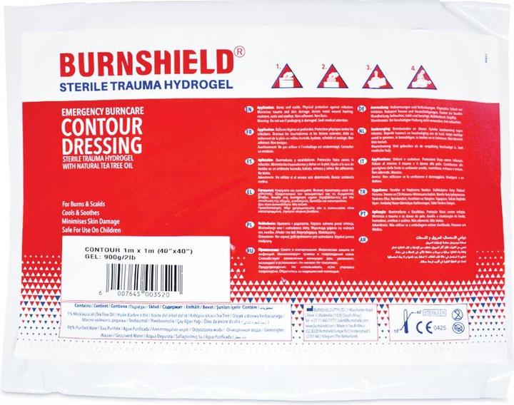 Actual product image Burnshield Contour Compress, 100 x 100 cm (650 g)
