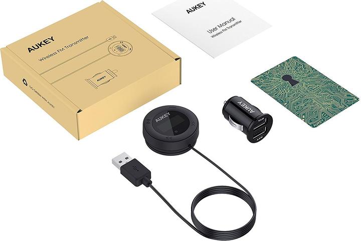 Image du produit Aukey BT-F4 Émetteur-récepteur FM sans fil