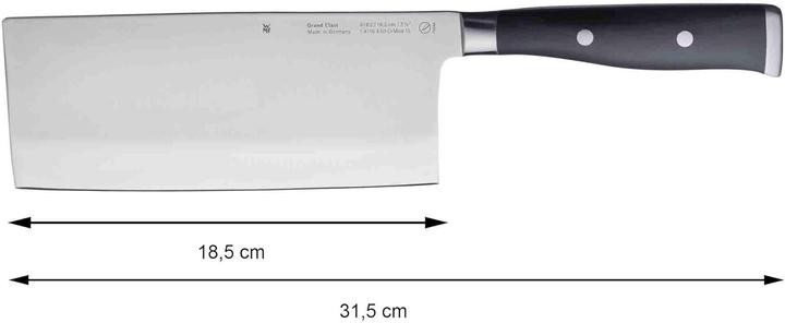 Actual product image WMF Chinese Chef's Knife GRAND CLASS Black (18.50 cm)