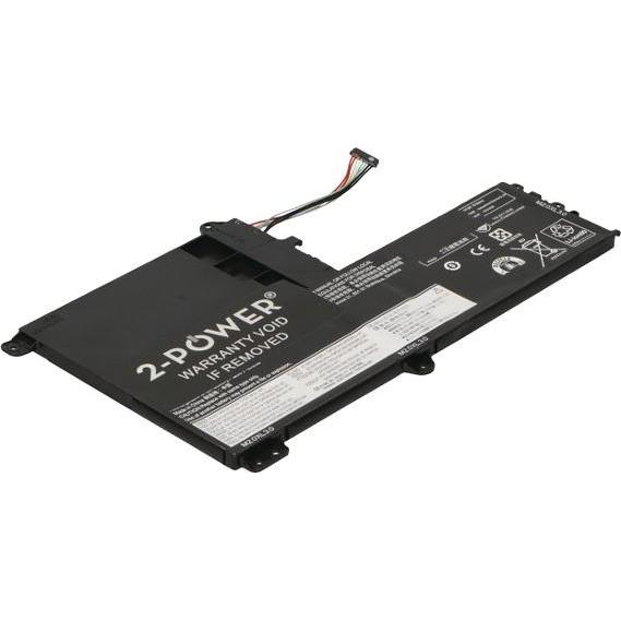 2-Power Main Battery Pack 11.55V 3470mAh (3400 mAh), Notebook Akku