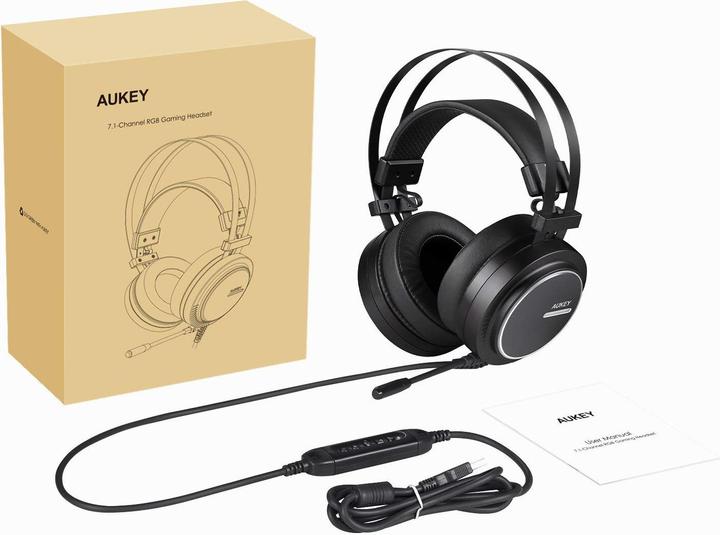 Produktbild Aukey GH-S5 Virtual 7.1-Channel RGB Gaming Headset