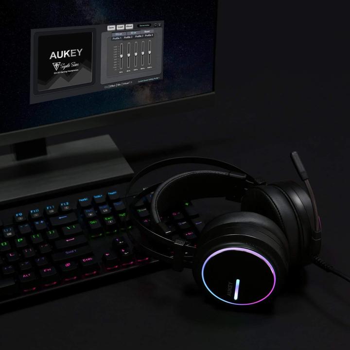 Produktbild Aukey GH-S5 Virtual 7.1-Channel RGB Gaming Headset