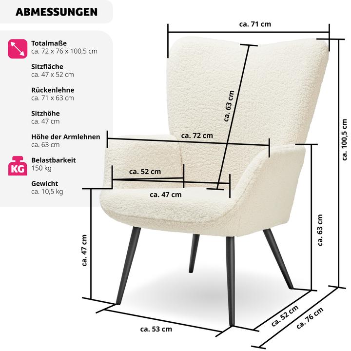 Actual product image tectake Hygge