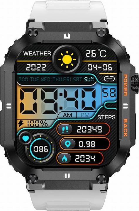 Image du produit Gravity SMARTWATCH MĘSKI GT6-8 - WYKONYWANIE POŁĄCZEŃ, MONITEUR SNU (sg020h) (42 mm)